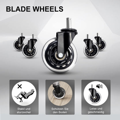 SIHOO ergonomic office chair features adjustable lumbar support, headrest, and armrests, height adjustment, rocking function, supports up to 150kg/330lb.