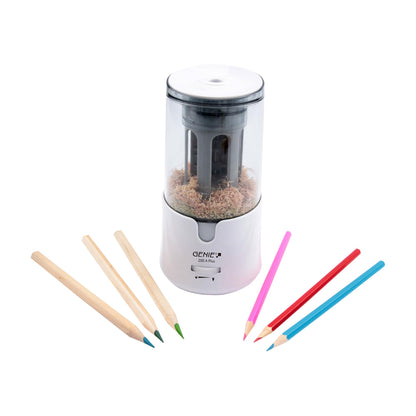 GENIE 200 A Plus, electric pencil sharpener white