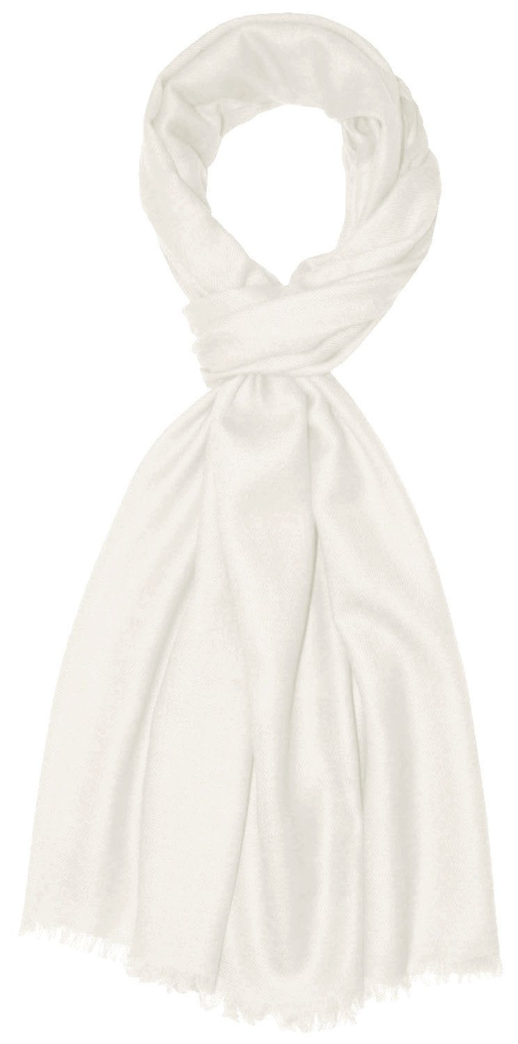 Lorenzo Cana pashmina women's scarf shawl beige white, 100% cashmere, soft and cozy cashmere scarf, cashmere shawl, thin cashmere pashmina. 7829688