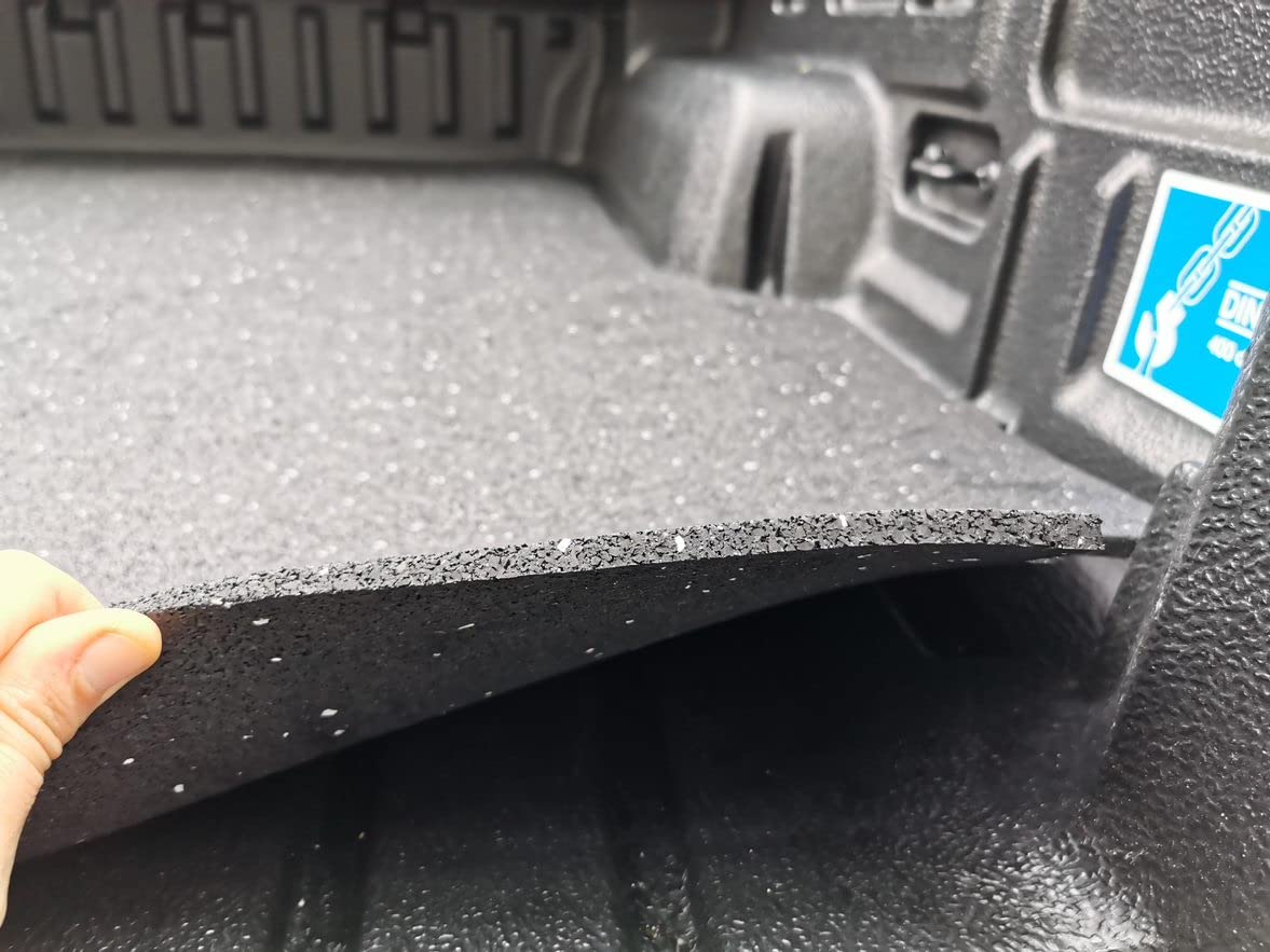 Aruma® anti-slip mat for Ford Ranger Pickup Raptor/WILDTRAK DOKA New Generation. Compatible with original load bed tub, straight cut up to the cab from 01/2023.