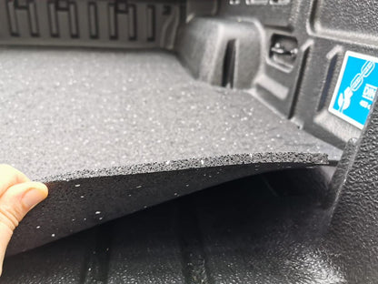 Aruma® anti-slip mat for Ford Ranger Pickup Raptor/WILDTRAK DOKA New Generation. Compatible with original load bed tub, straight cut up to the cab from 01/2023.