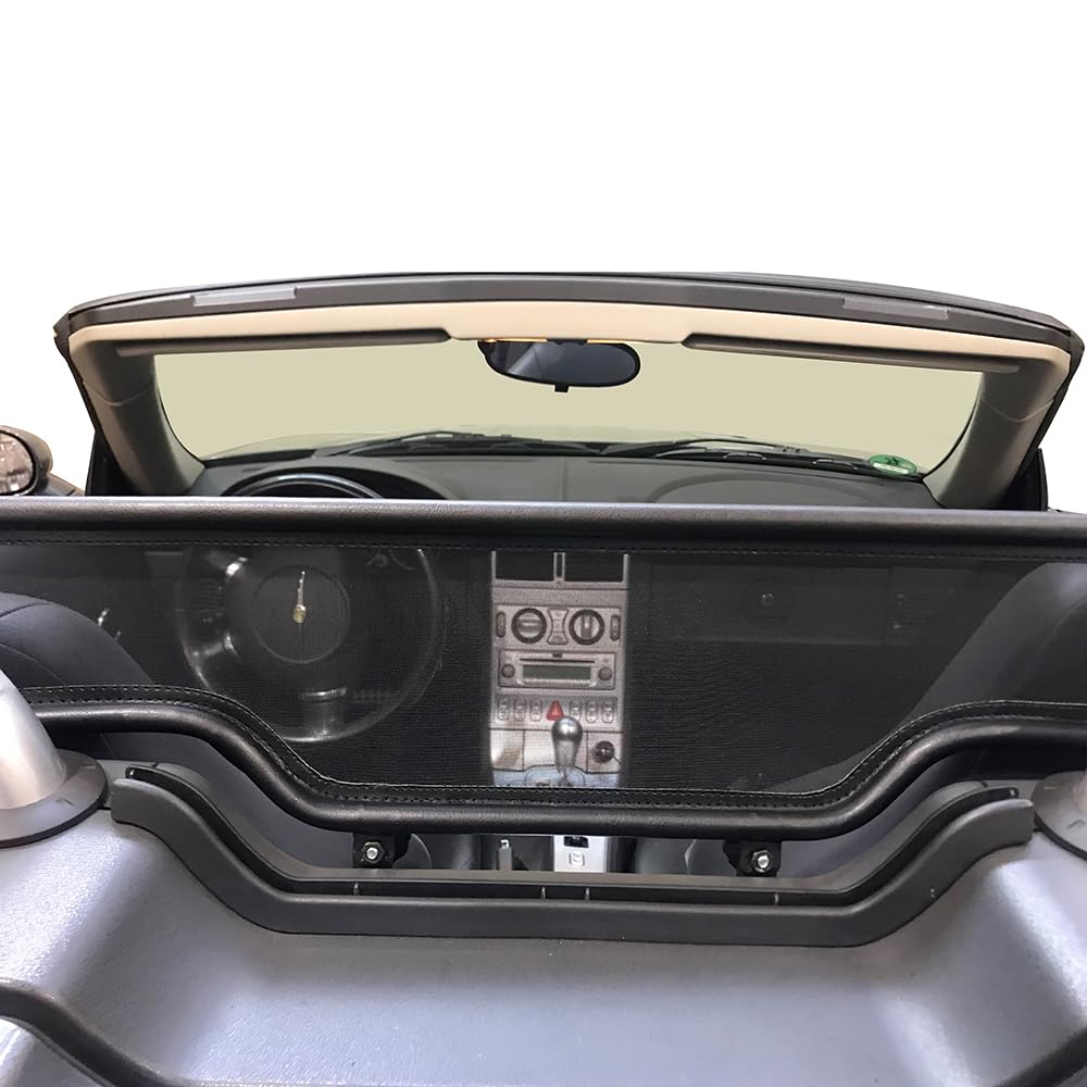 Aperta wind deflector suitable for Chrysler Crossfire (2003-2008) 100% accurate OEM quality black wind stop wind deflector