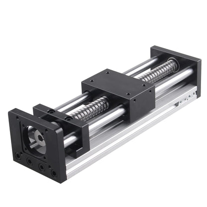 CNCMAN'S 150mm Effective Travel Length Double Optical Axis Guide Ball Screw SFU1605 150mm, Linear Actuator Linear Guides Linear Table Actuator for DIY CNC Milling Parts and 3D Printers
