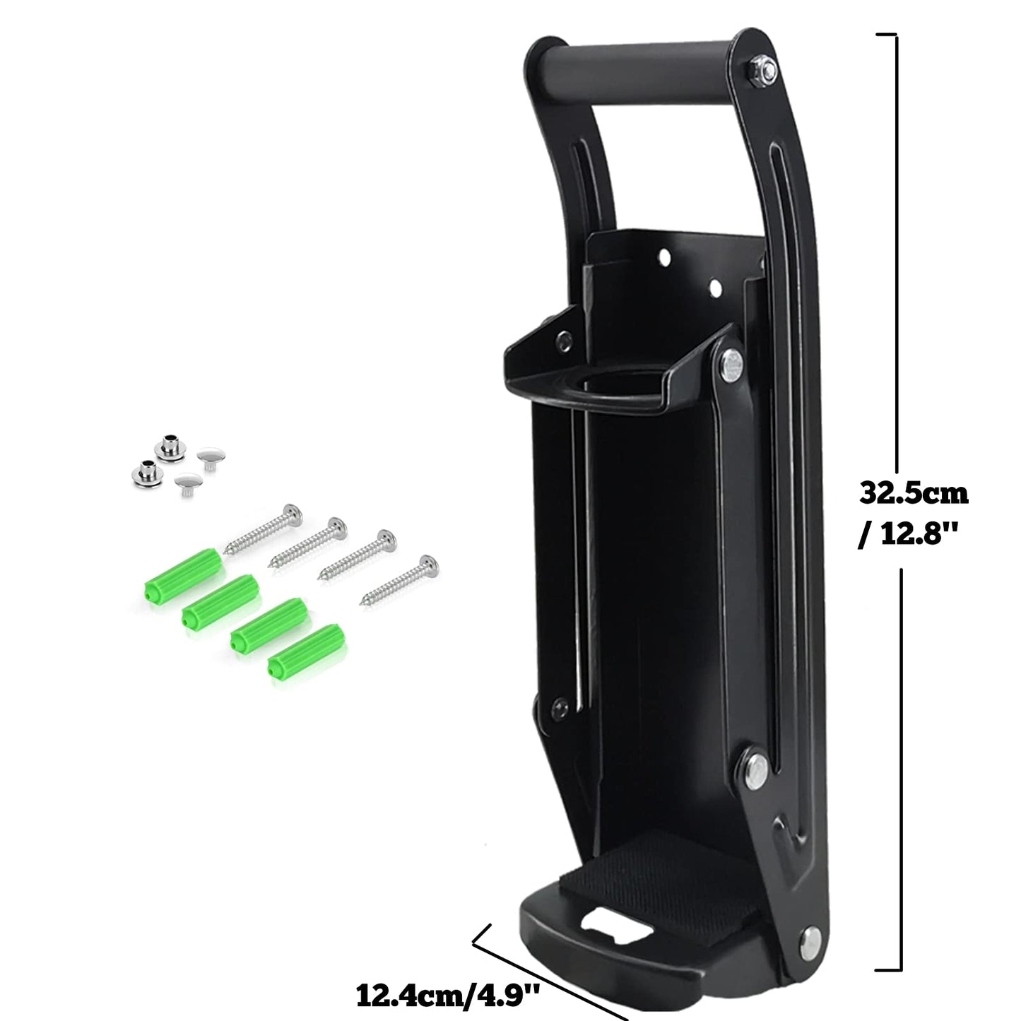 MinliGUY Can Crusher, Metal Can Crusher Recycling Tool for Aluminum Beverage Cans and Beer Cans, up to 500ml/330ml/250ml.