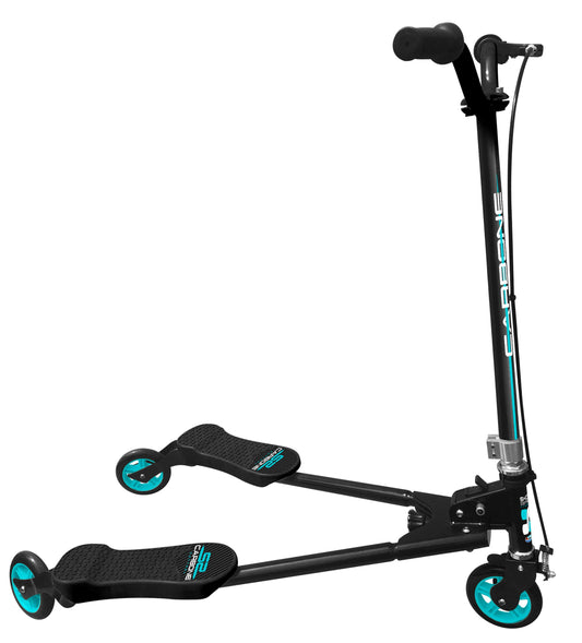 Technical Scooter SKIDS Control- Swing Carbon, Black