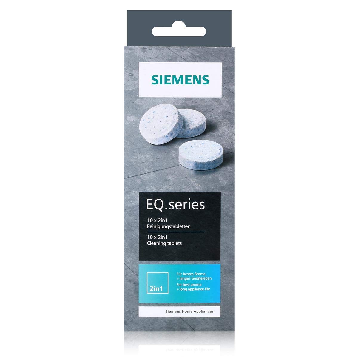 Siemens original TZ80001 cleaning tablets, 2 x 10 pieces
