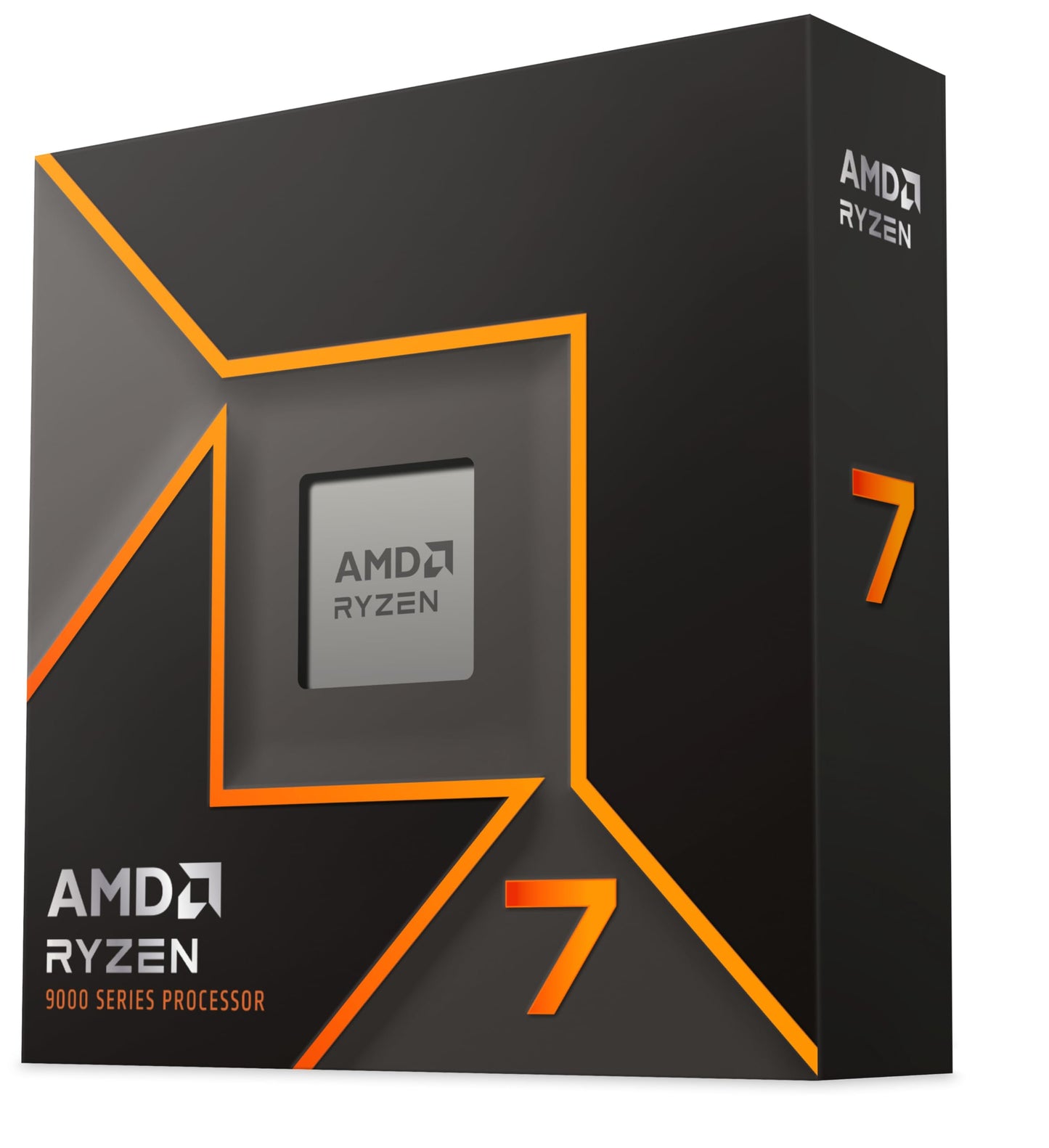 AMD Ryzen 7 9700X processor (8 cores/16 threads) 65W TDP, AM5 socket, 40MB cache, Up to 5.5 GHz max boost frequency, No cooler