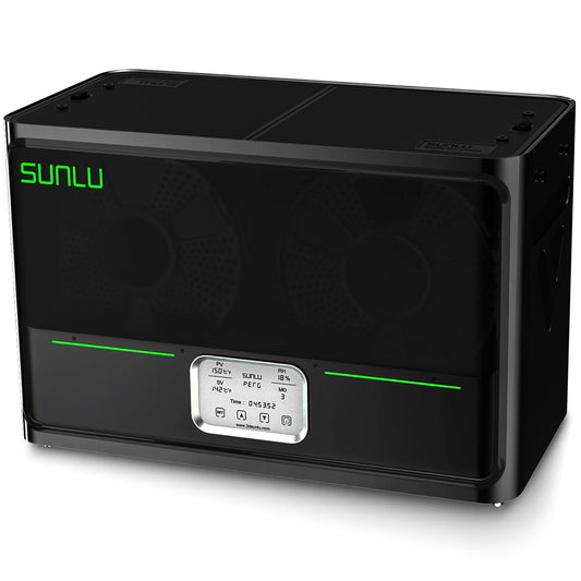 2025 SUNLU Official Filament Dryer Box S4, Upgrade 4-Spool Filament Dehydrator with temperature balance/fast heating/automatic moisture control, for PLA TPU PETG ABS Nylon PA