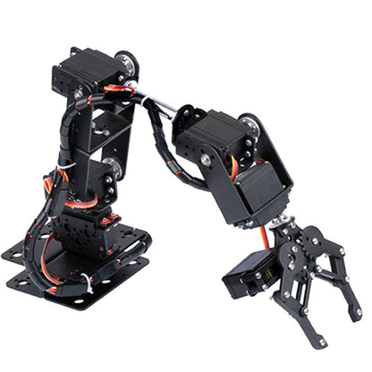 Robot arm kit, robotic arm, 6DoF robot, mechanical arm, gripper claw, kit, DoF manipulator, industrial robot parts