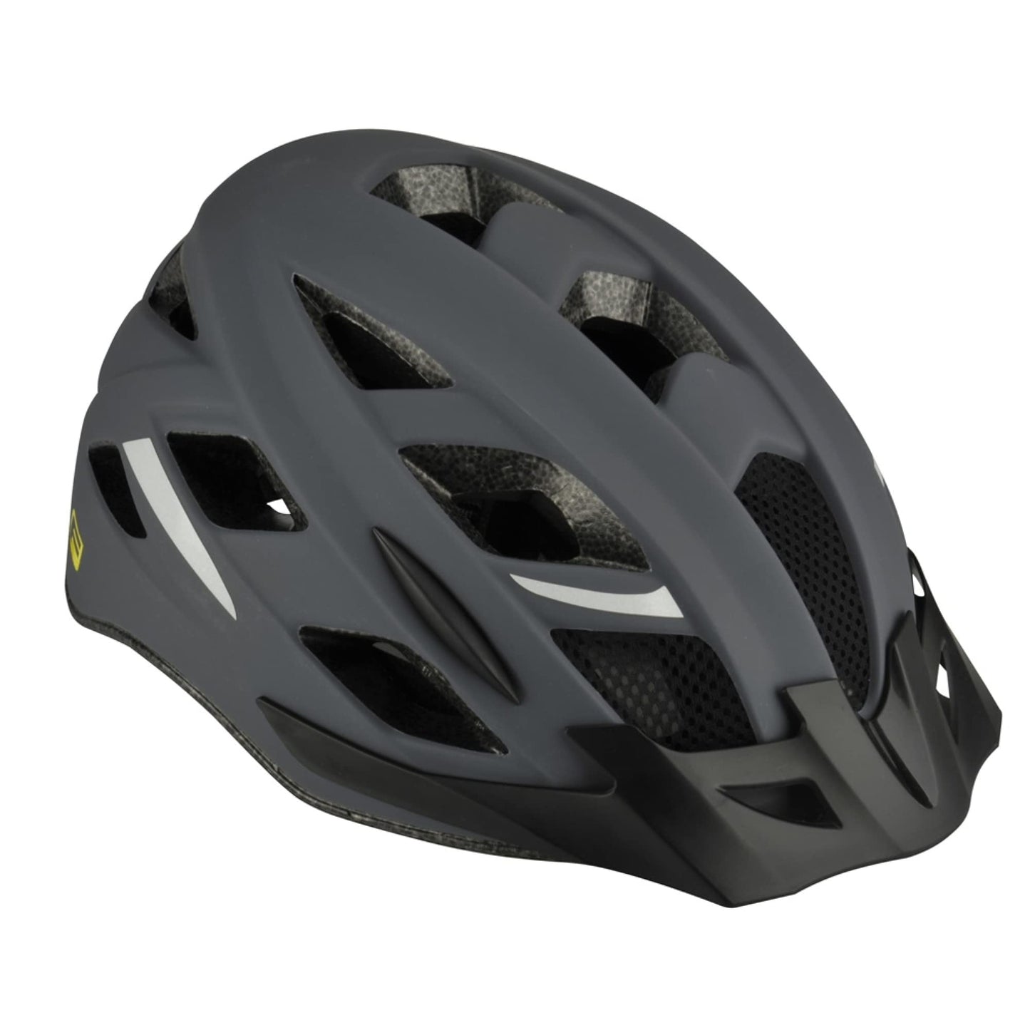 Polisport Bilby RS bike child seat | Seat for saddle tube mounting | for children weighing between 9 and 22 kg | gray & FISCHER Adult Bike Helmet, City Helmet Urban Levin, S/M, 52-59cm