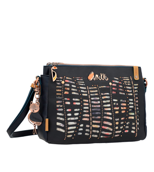 Anekke Women's 36773-184 Multicolored Crossbody Bag 28 x 20 x 9 BANDOLERA