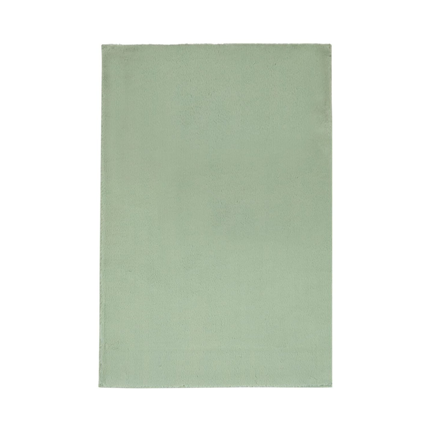 Bathmat Jade Green - 120x170 cm Solid Color - Non-slip, washable, soft, absorbent, quick-drying - High pile Soft Touch bathroom rug