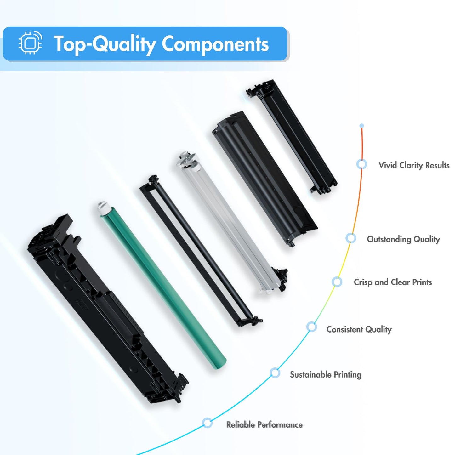 117A MFP 178nwg 179fwg Toner: Compatible for HP 117A Toner Set for Color Laser MFP 178nwg 179fwg 150nw 179fnw 178nw 150a 179 178 150 W2070A W2071A W2072A W2073A Black Cyan Yellow Magenta 4-Pack