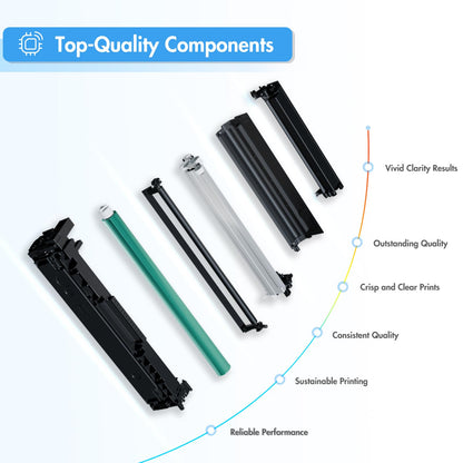 117A MFP 178nwg 179fwg Toner: Compatible for HP 117A Toner Set for Color Laser MFP 178nwg 179fwg 150nw 179fnw 178nw 150a 179 178 150 W2070A W2071A W2072A W2073A Black Cyan Yellow Magenta 4-Pack