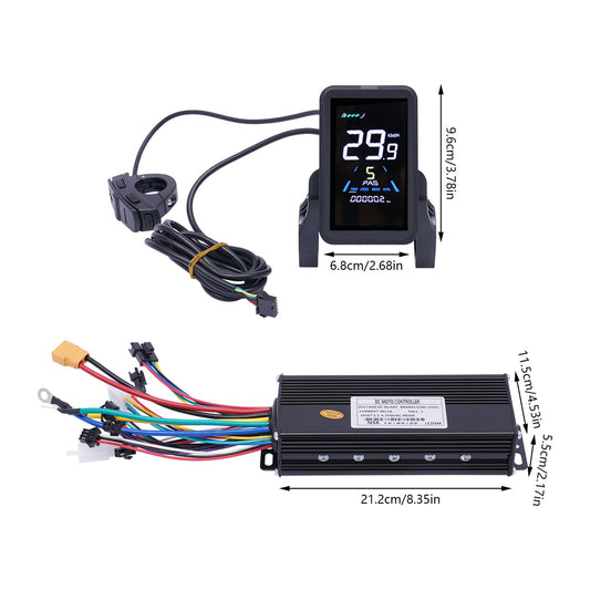 SABUIDDS 28" & 29" E-Bike Conversion Kit 1000 Watt Bicycle Motor Kit Electric Rear Wheel Brushless Hub Motor Kits Electric Bike Conversion Kit with LCD Display (for HL Plus 48V 13Ah Battery)