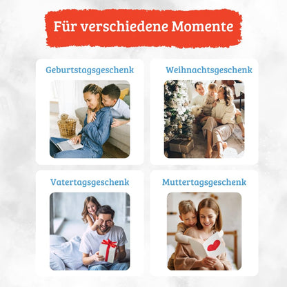 Personalized gift with name - XXL Kinder chocolate bar for men and women. Includes 3 x 10-pack of Kinder chocolate bars (630g). Great birthday present!