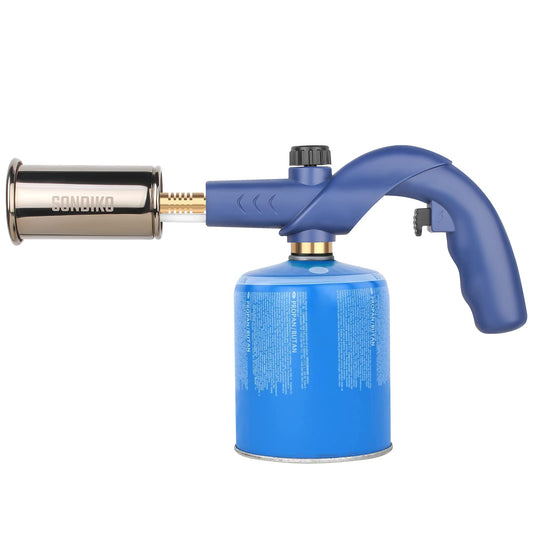 Sondiko powerful Propane Torch LMT905, Grill Gun Flamethrower Gun, campfire starter, charcoal lighter, Culinary Kitchen Grilling, soldering torch (Propane Tank not included)