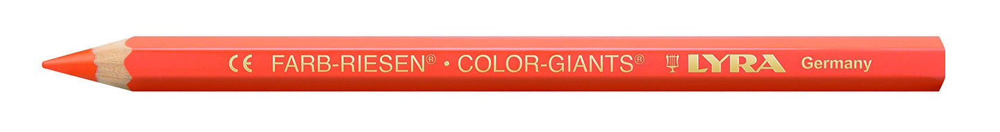 Lyra Color Giant®, painted colored pencils, wooden box with sliding lid 144 pencils