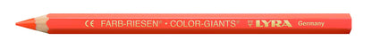 Lyra Color Giant®, painted colored pencils, wooden box with sliding lid 144 pencils
