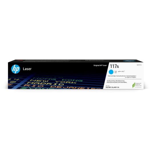 HP 117A (W2071A) Cyan Original Toner for HP Color Laser