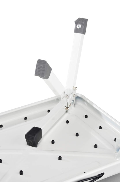 Caravan folding step - step loadable up to 150 kg - Camping folding stool with non-slip surface