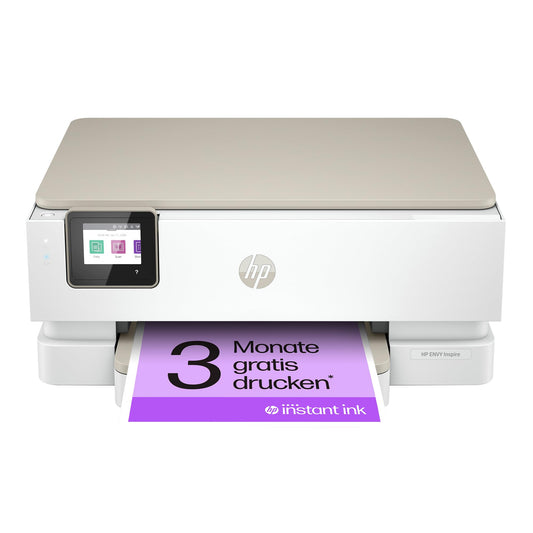 HP Envy Inspire 7220e All-in-One printer, inkjet printer, 3 months free printing with HP Instant Ink included, HP+, Print, Scan, Copy, Photo printing, A4, WiFi, Airprint