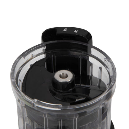 Jata JELI1201 vegetable and fruit juicer, slow extraction, 60 rpm, 130 W, leak-proof, quiet, 600 ml capacity, non-slip, digital panel