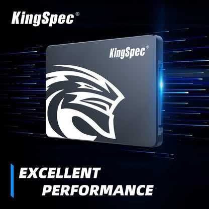 KingSpec 1TB 2.5" SATA SSD Internal Hard Drive SATA 3 internal SSD 3D NAND Flash, compatible with desktop/laptop