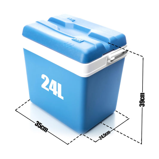 BigDean Cooler 24 Liter - Non-electric cooler with up to 11 hours of cooling - Made of plastic - Sturdy cooler box