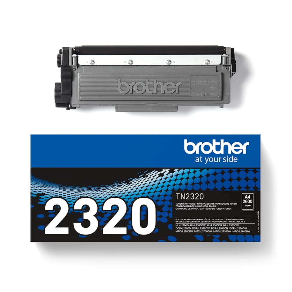 Brother toner cartridge TN-2320 black.