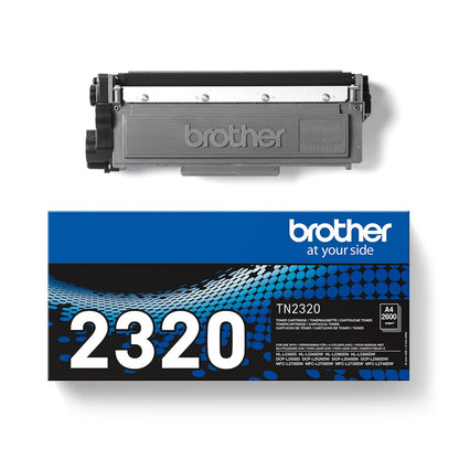 Brother toner cartridge TN-2320 black.