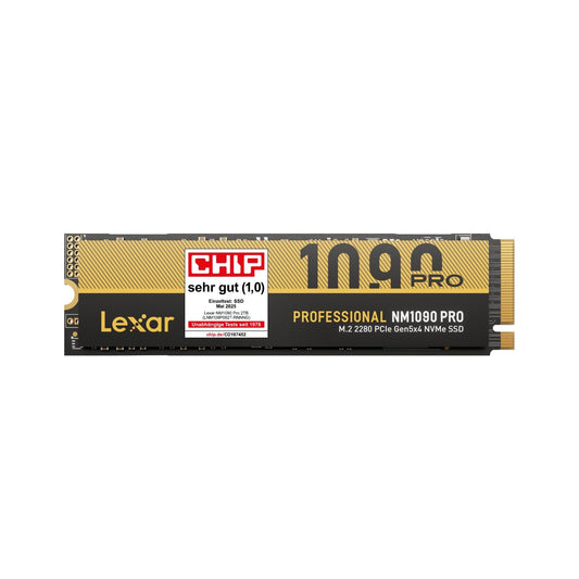 Lexar SSD 2TB PCIe 5.0 Gen5 NVMe SSD - Up to 14,000MB/s, Advanced thermal control, DirectStorage SSD for AI workloads, gaming, & content creation laptop/PC.