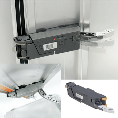 Blum SERVO-Drive drive unit for automatic opening of drawers, pull-outs, and extensions. Z10A3000.03