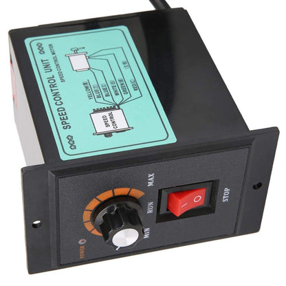 AC motor speed controller 220V 50/60Hz Single-phase Electric motor speed controller with Adjustable rotary switch (500W)