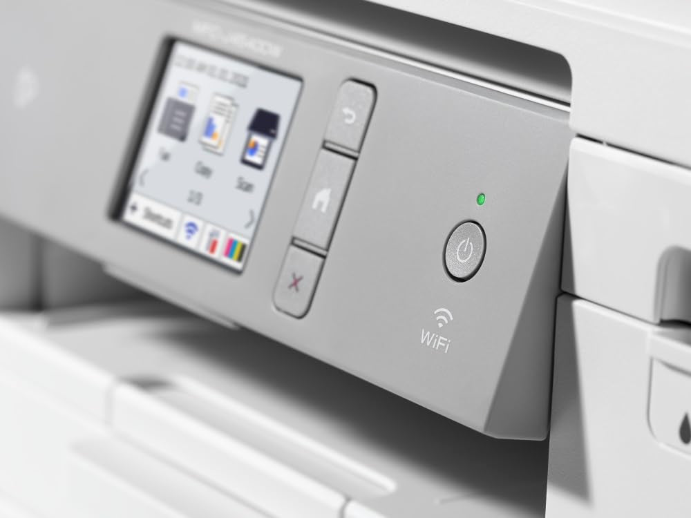 Brother MFC-J4540DW 4-in-1 color inkjet all-in-one printer (printer, scanner, copier, fax), white, 435 x 250 x 355 mm