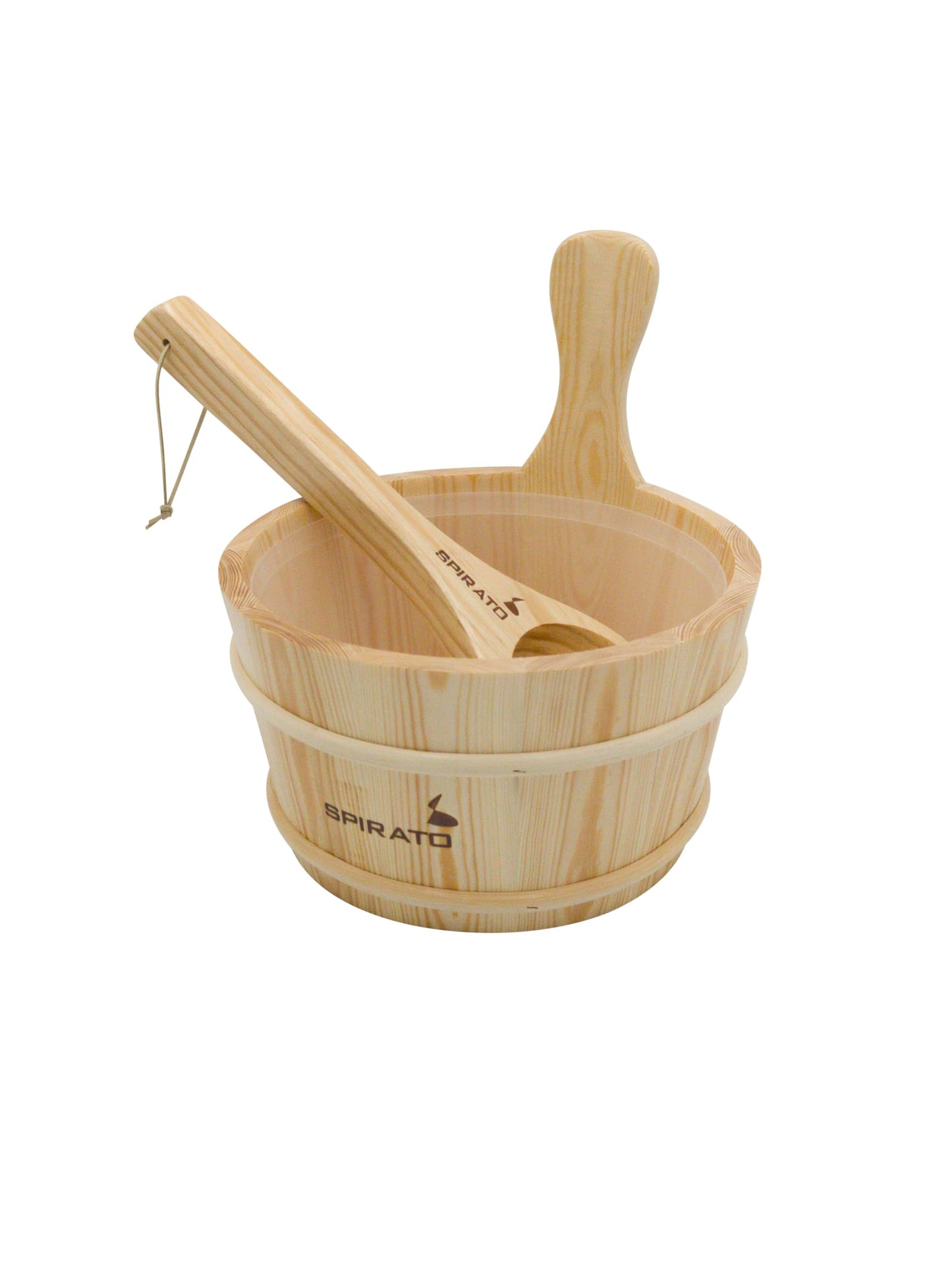 Sauna infusion bucket sauna bucket with insert and ladle