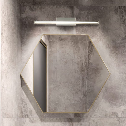 DILUMEN Bathroom Lamp Wall 40cm, stainless steel, crystal acrylic, Bathroom Wall Lamp Led 9w 1100lm Neutral White 4000K, Wall Bathroom Lamp, Mirror Light Modern IP44 Waterproof.