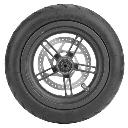 VOBOR Rear Wheel Scooter Tire, Disc Brake Tire with Hub and Brake Disc M365 Electric Scooter Rear Tire Replacement Wheels Pneumatic Rear Wheel Tire Electric Scooter Tire