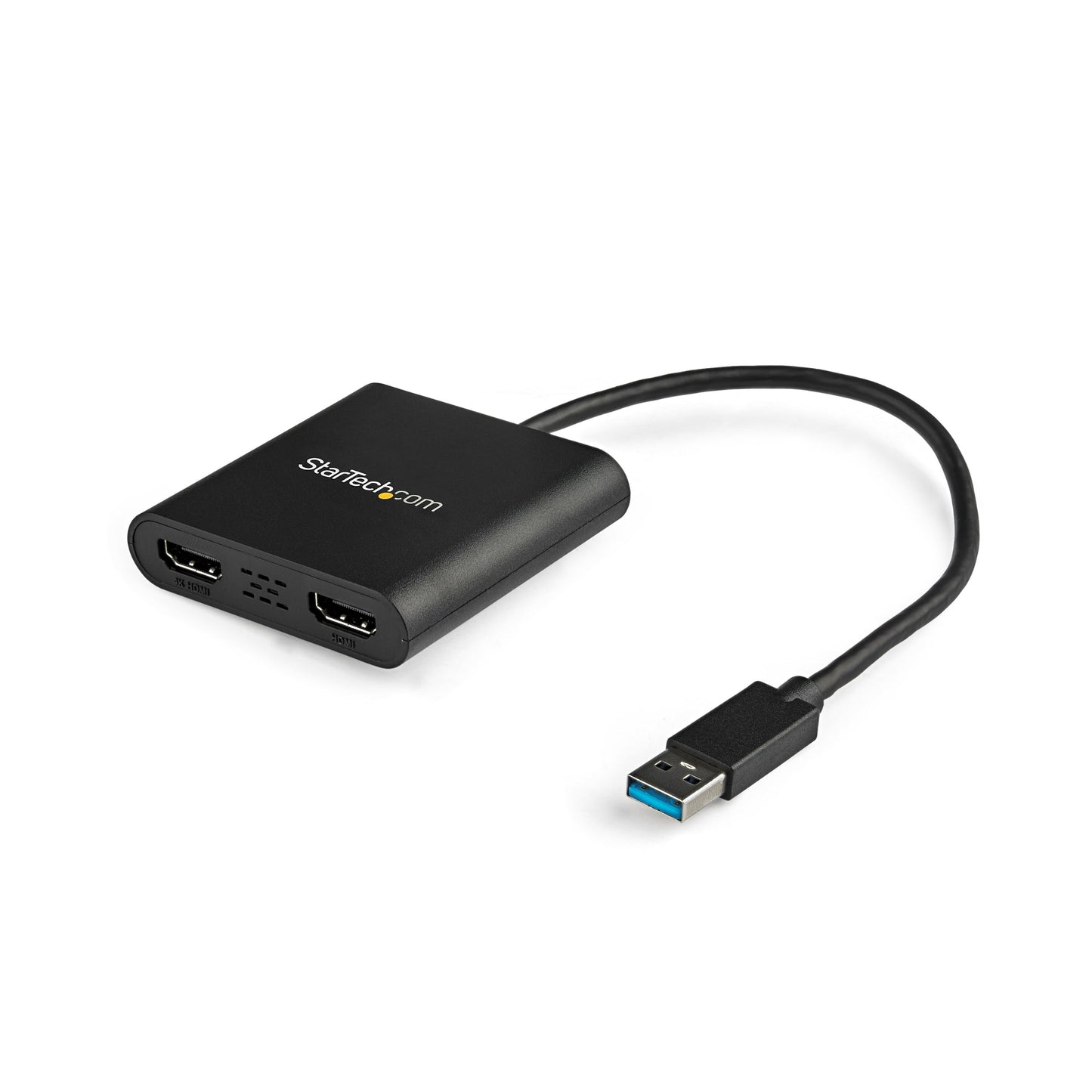 StarTech.com USB 3.0 to Dual HDMI Adapter, USB 2x HDMI Monitor Converter for Windows (macOS/ChromeOS/Linux not supported)