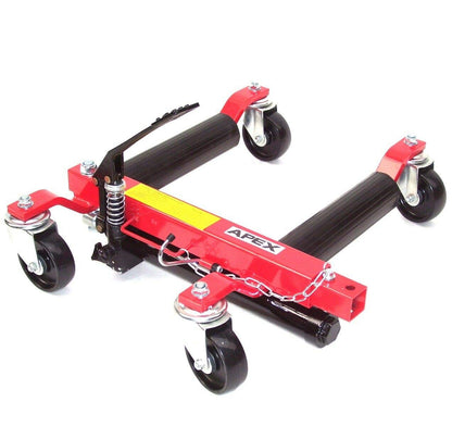 4 x Car positioning aid 06173 floor jack trolley jack 12" Car auto positioning roller AWZ