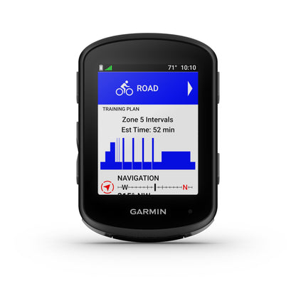 Garmin Edge 540 - EU Central + West, GPS bike computer with button control & HRM-DUAL – chest strap for recording heart rate data, ANT+ & Bluetooth technology