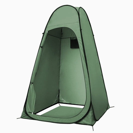 Pop-up changing tent, Sundome toilet tent with privacy zipper shower tent instant tent portable outdoor toilet camping privacy portable indoor toilet mobile outdoor shower tent.