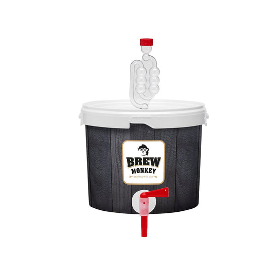 Brew Monkey® Beer Brewing Kit Helles | Basic Set 5 Liters Beer | 6.4% ABV | Beer Brewing Kit | Gifts for Men | Beer Gifts for Men | Birthday Gift for Men | Gifts for Dad
