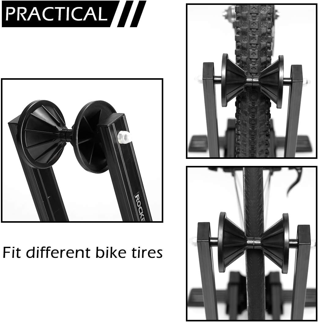 ROCKBROS Bicycle Stand Rear Wheel Display Stand Bike Holder Foldable Aluminum