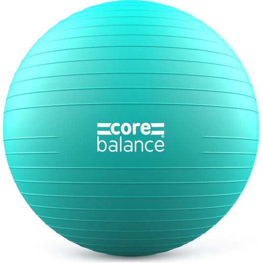 Core Balance, burst-resistant exercise ball - for fitness, yoga, pregnancy - 55cm 65cm 75cm 85cm - includes air pump