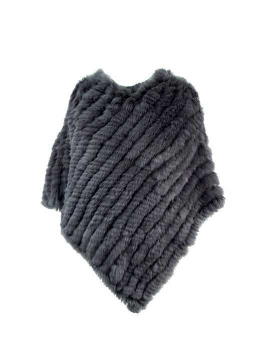 Oakwood Women's 56034 Poncho, Grey (Dark Grey), One Size