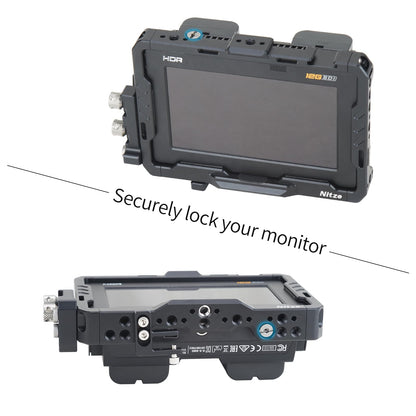 Nitze Monitor Cage for Blackmagic Video Assist 5’’ 3G/12G - JT-B01A