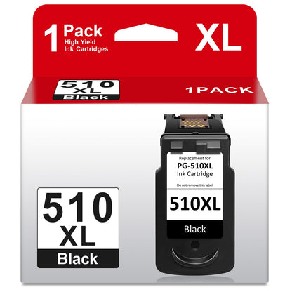 Neiber 510 XL Black Printer Ink Cartridges, PG-510 Black Compatible for Canon 510 Printer Ink Cartridges, PG-510XL Compatible for Canon Pixma MP495 MP280 MP270 MX360 iP2700 MP250 MP230 MP490 MP240