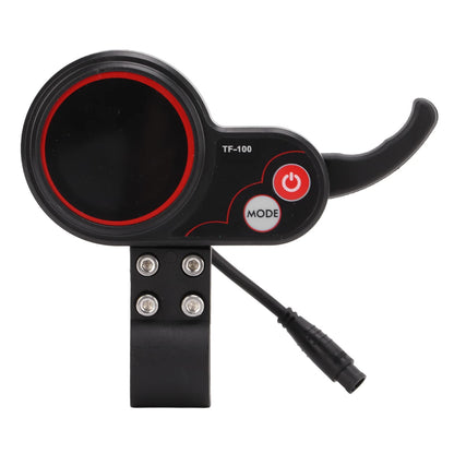 GAESHOW Scooter Display Panel, Electric Scooter LCD Display, 48V TF-100 Display 6 Pin Communication Instrument, Accelerator Cycling Electric Scooter for M4 Electric Scooter Controller (A)