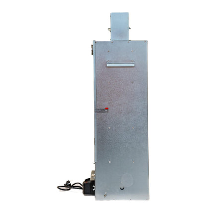 ITA Smokehouse 7012 - Smoker Set with Smoke Generator & Wood Chips - Smoke cabinet with 3 levels - Alloy steel, with viewing window & chimney - Quality Made In EU Direct from the Manufacturer